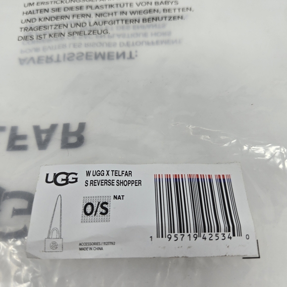 Ugg and Telfar Small Reverse Shopper - Picture 6 of 8